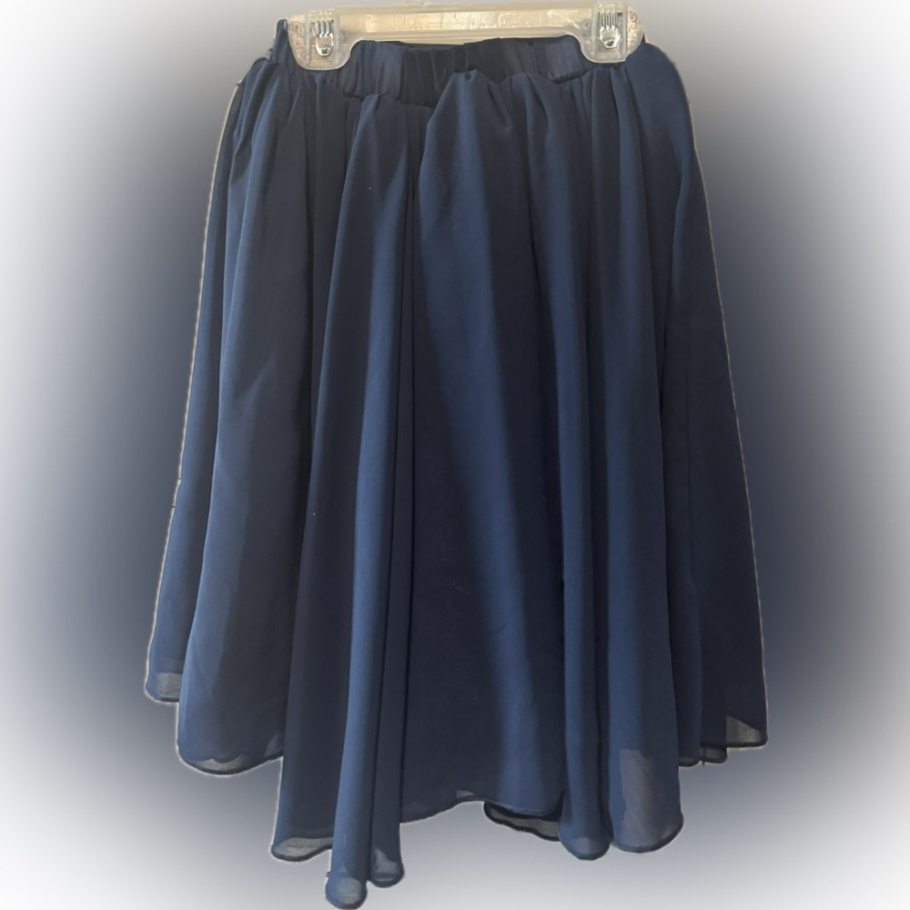 Aurora Maxi Skirt- Navy